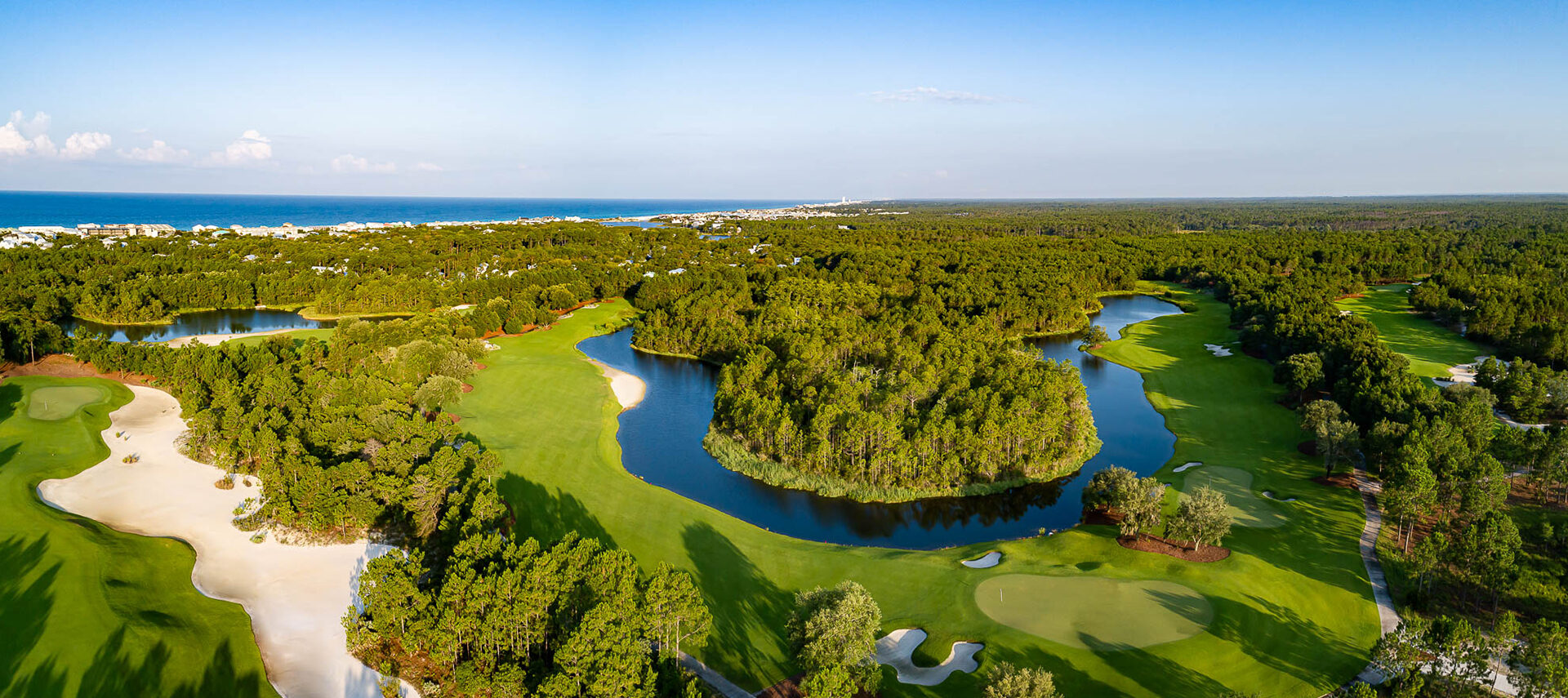 Camp Creek Golf Course aerial view
