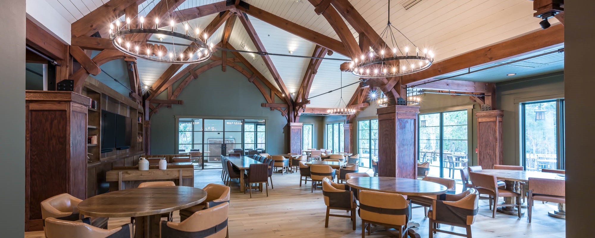 Shark's Tooth Clubhouse renovation - dining room