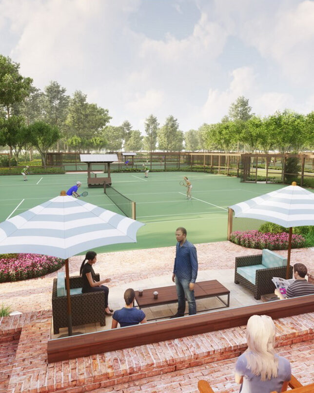 Tennis and sport courts at Watersound Club
