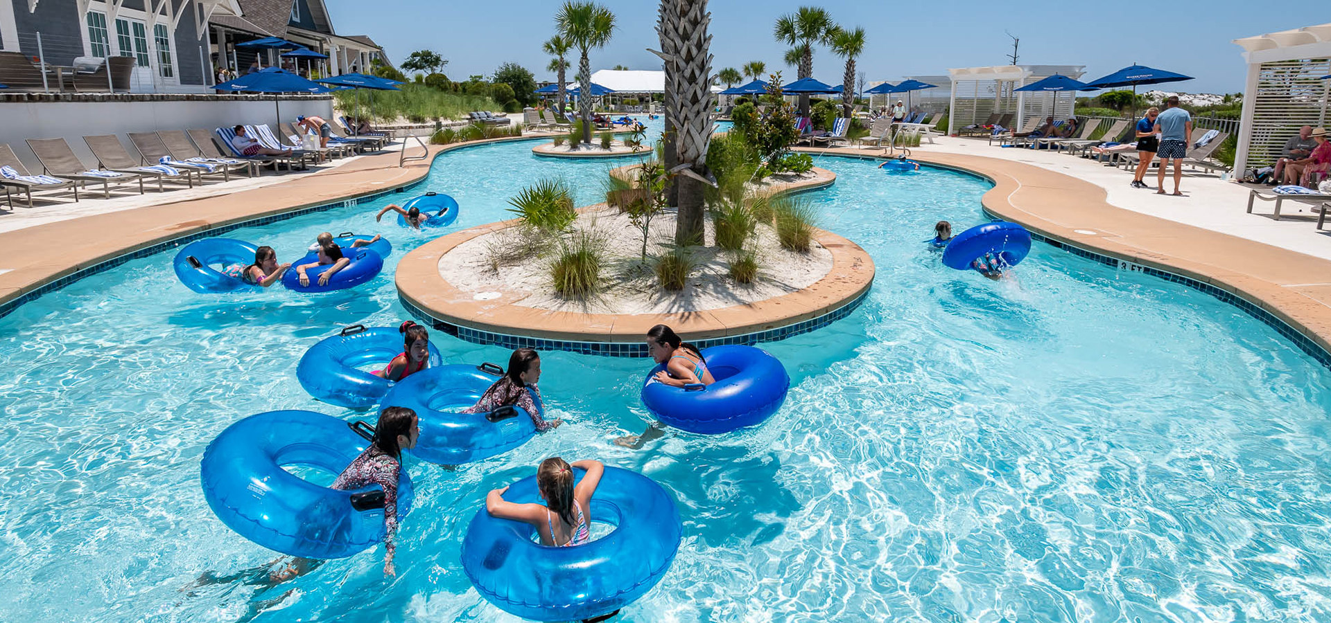 Pools, Lazy River, Waterslides & More Watersound Club