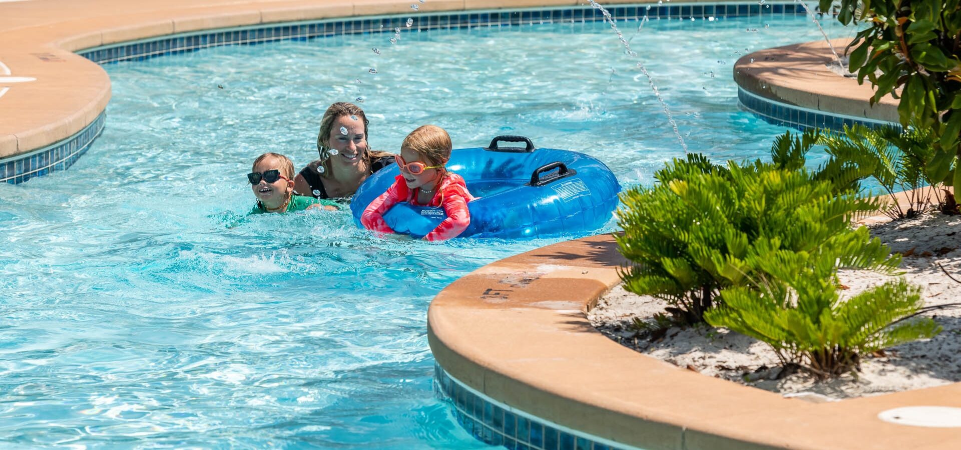 Pool fun at Watersound Club