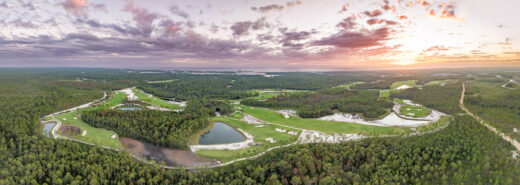 Watersound Club championship course, The Third Golf Course, located in Panama City Beach, Florida