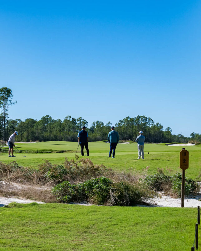 Watersound Club championship course, The Third Golf Course, located in Panama City Beach, Florida