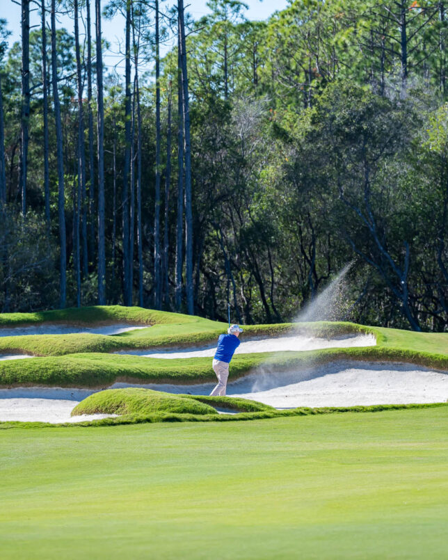 Watersound Club championship course, The Third Golf Course, located in Panama City Beach, Florida