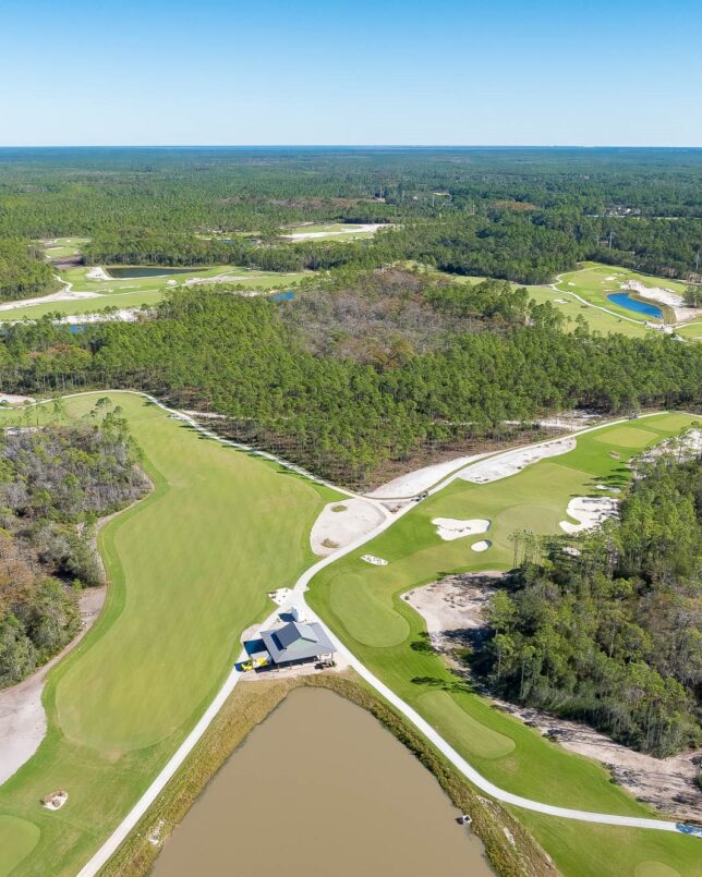 Watersound Club championship course, The Third Golf Course, located in Panama City Beach, Florida