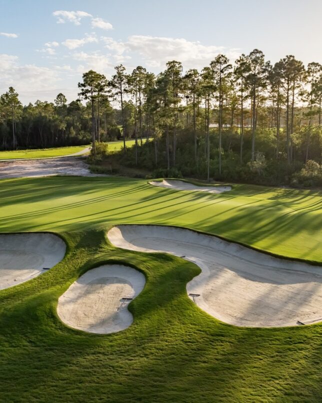 Watersound Club championship course, The Third Golf Course, located in Panama City Beach, Florida