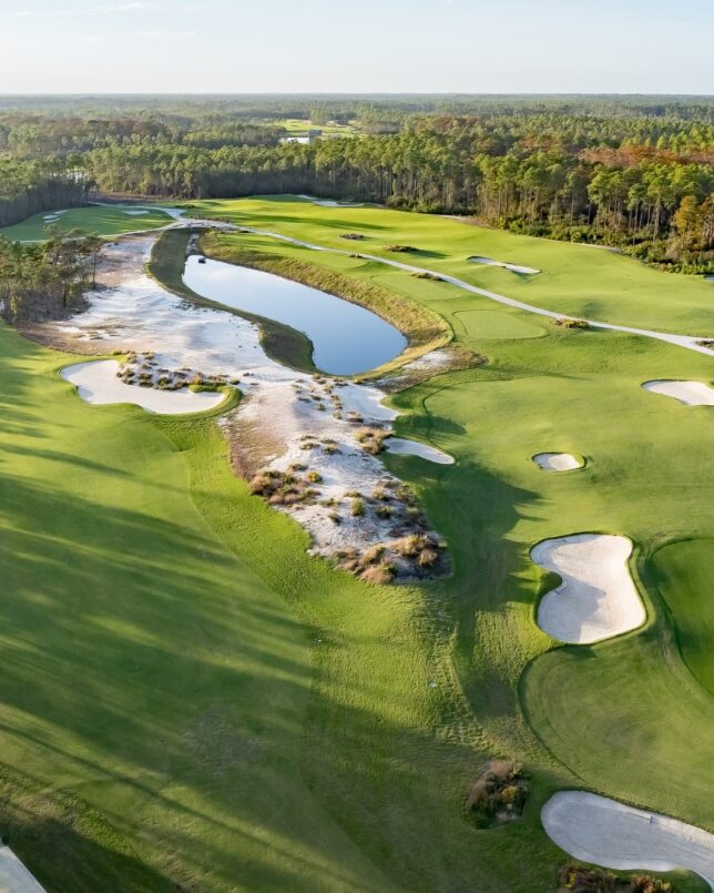 Watersound Club championship course, The Third Golf Course, located in Panama City Beach, Florida