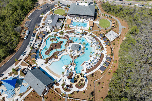 Watersound Club Camp Creek pool complex