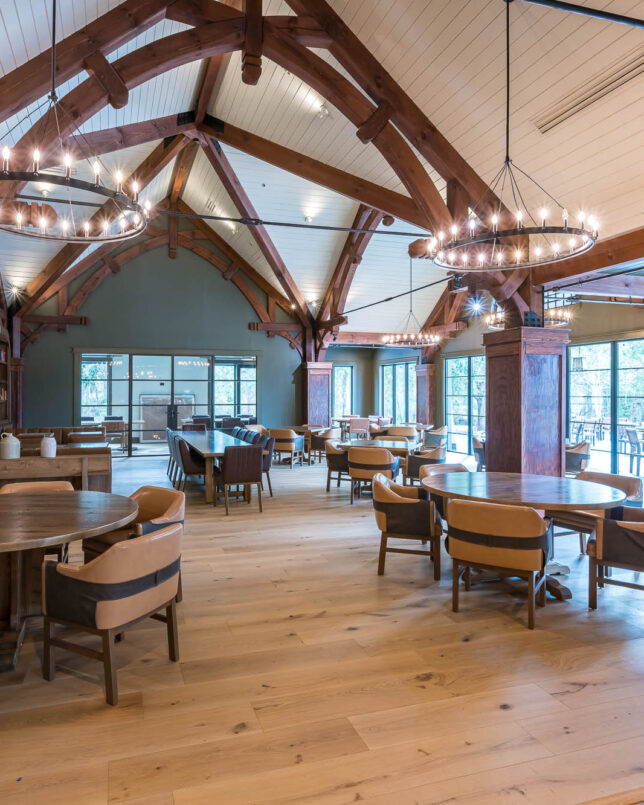 Shark's Tooth Clubhouse renovation - dining room