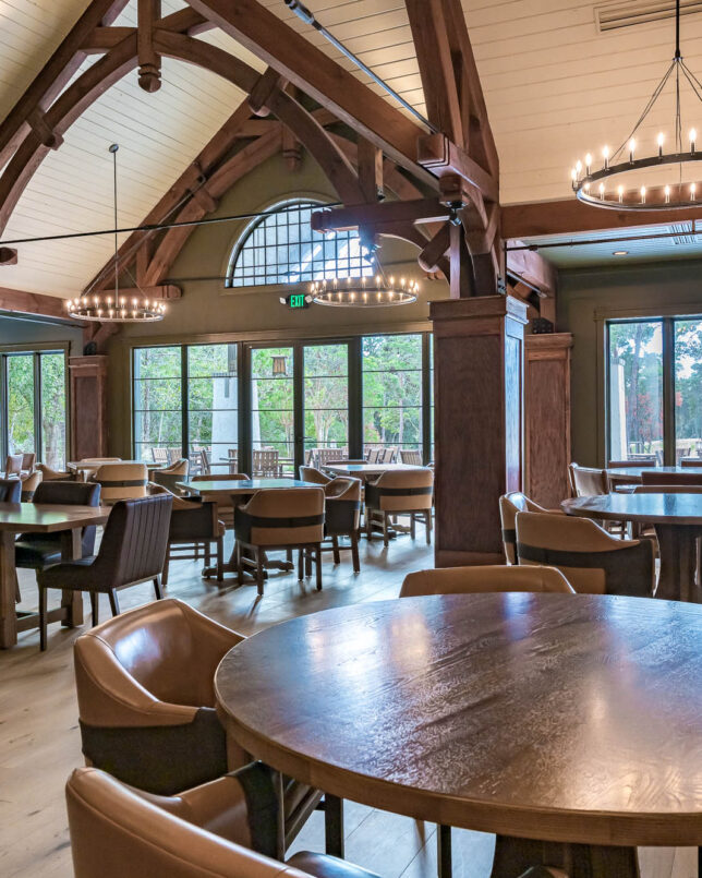 Shark's Tooth Clubhouse renovation - dining room