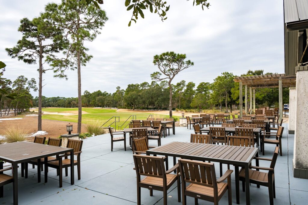 Shark's Tooth Clubhouse renovation - terrace