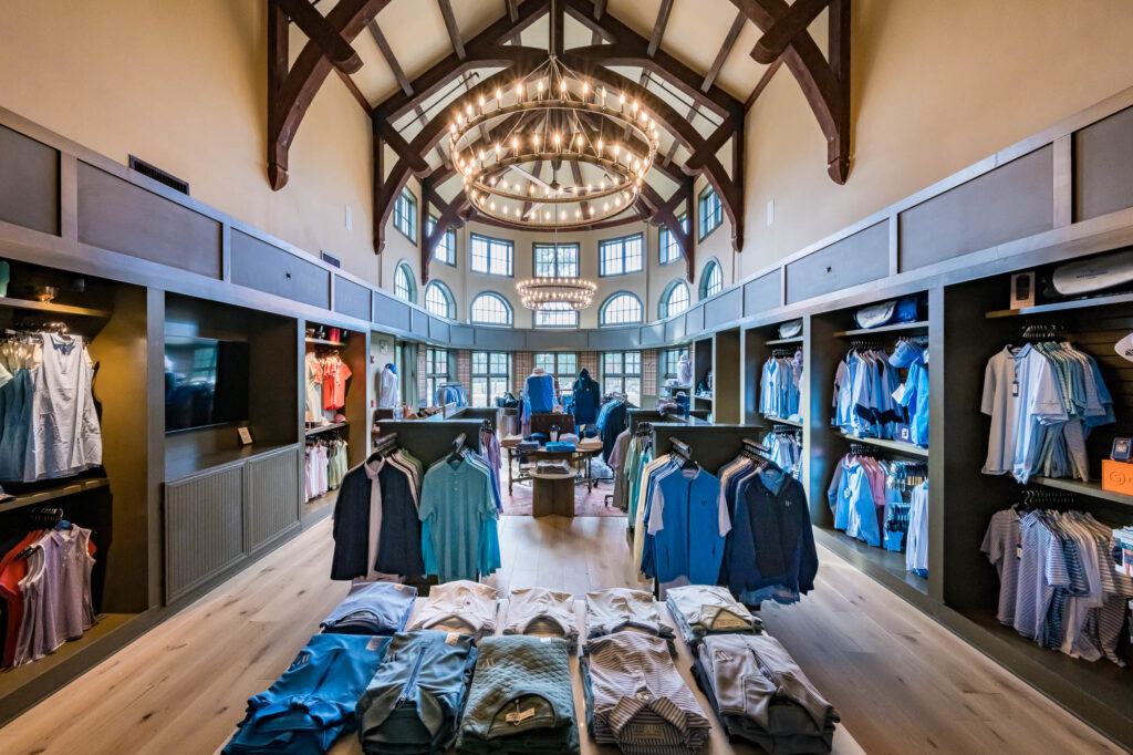 The new Golf Outfitter Shop inside Shark's Tooth Clubhouse