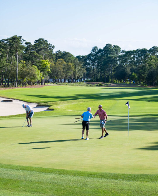 Shark's Tooth clubhouse and golf course experience